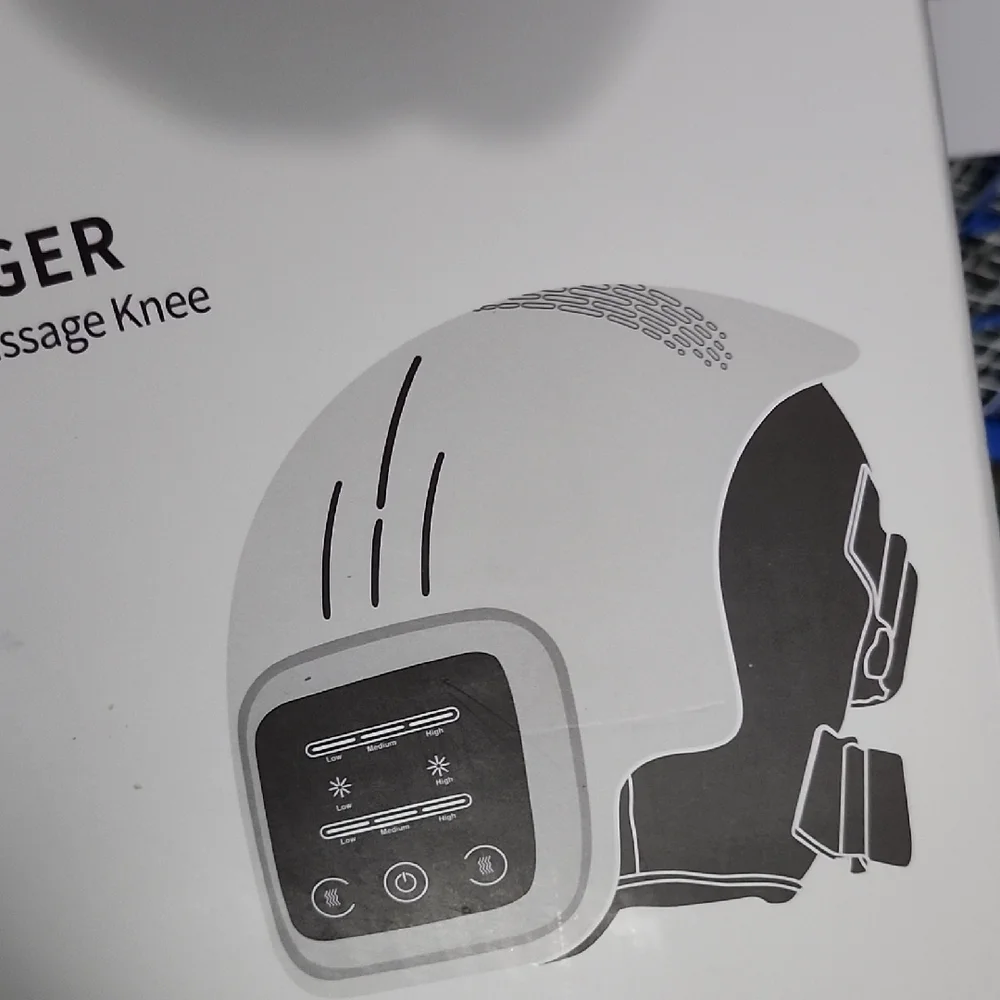 Wireless Knee Massager - Black